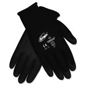 Mcr Safety Ninja HPT PVC coated Nylon Gloves, Large, Black, Pair, PK12 PR N9699L